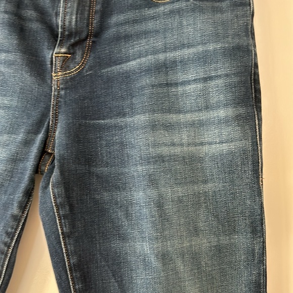 FRAME Le Garcon Blue Jeans w Distressed Knee, Caribou, Sz 24/25 w MEASUREMENTS - Picture 14 of 14